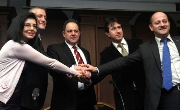 Пет партии подписаха споразумението за политически съюз „Реформаторски блок”