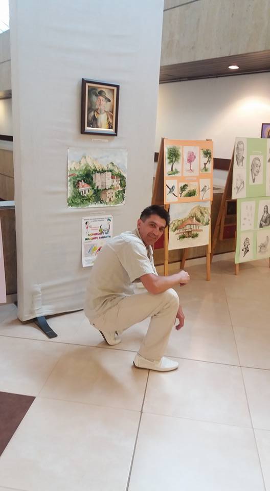 Учителят-зограф Бойко Павлов с шеста изложба на своите възпитаници
