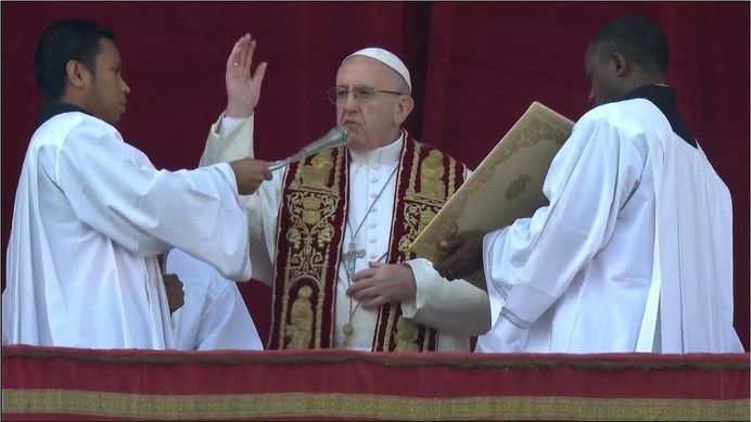 Папа Франциск призова за мир в Сирия, Украйна, Африка
