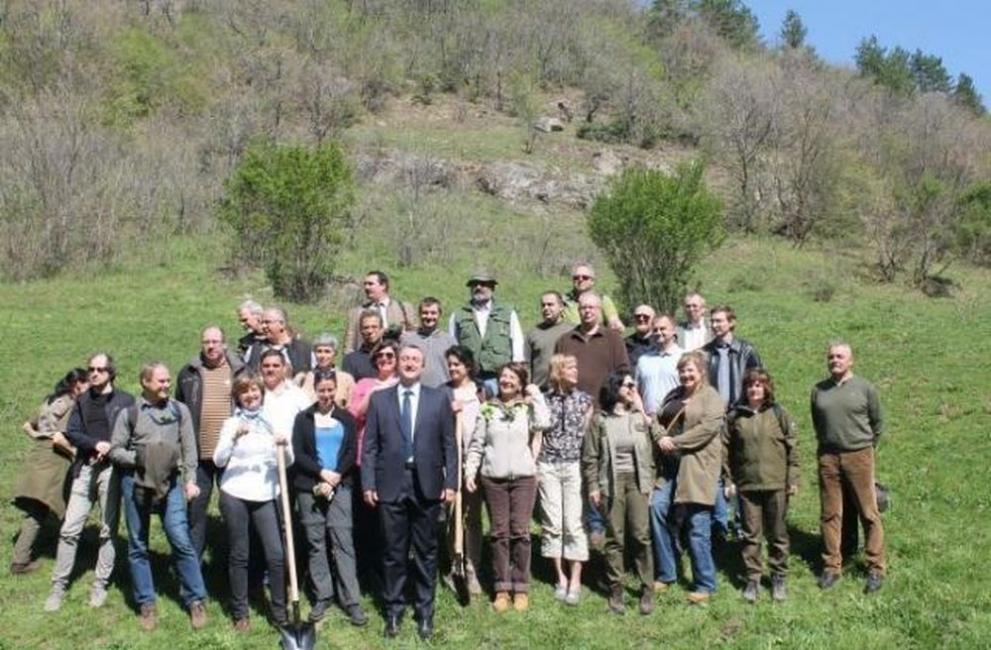 Генерални директори на горски стопанства в ЕС засадиха в Рила планина дървета-символи на държавите в общността