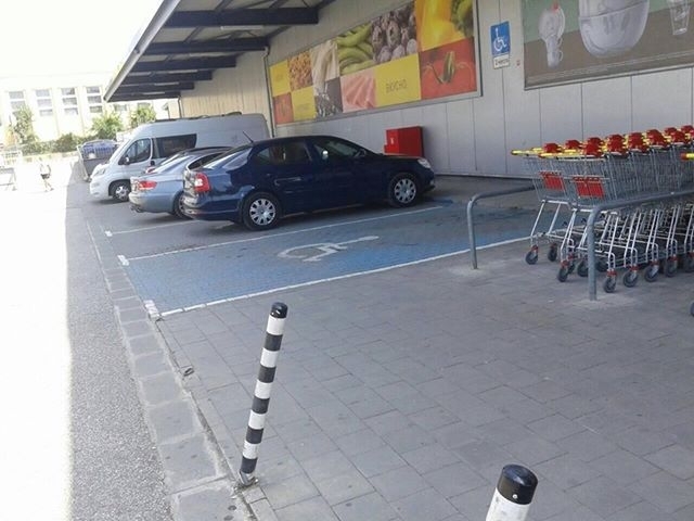Започва акция срещу неправилно паркиране на места за инвалиди