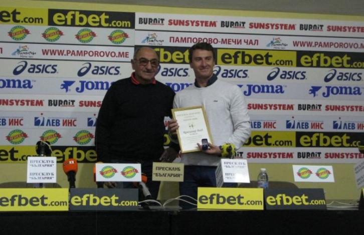 Красимир Анев е удостоен със „Златен знак“ за цялостен принос в биатлона