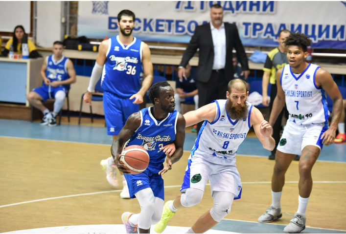 Баскетболният Рилски спортист продължи перфектната си серия с победа над Черноморец