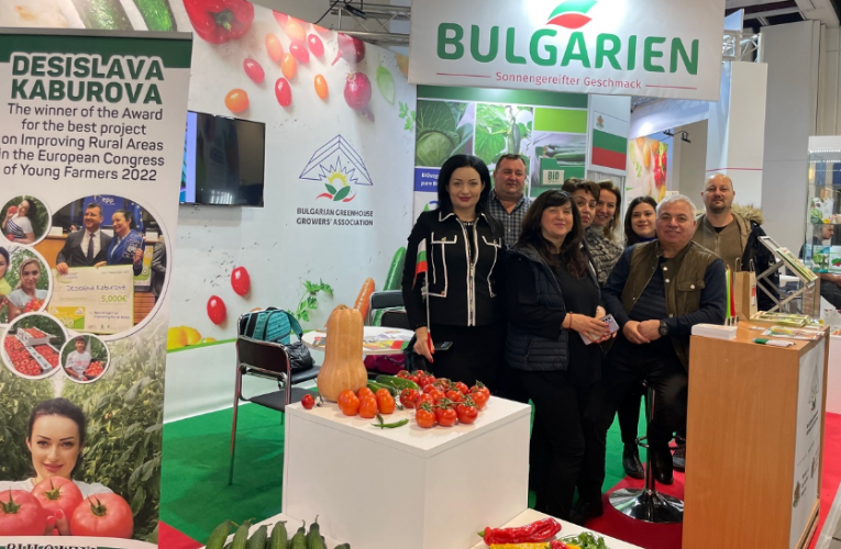 Най-мащабното представяне на България на световното изложение за пресни продукти в Берлин