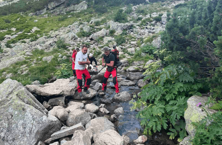 Ангелите спасители от ПСС-Боровец помогнаха на туристка със счупен глезен над хижа Мальовица