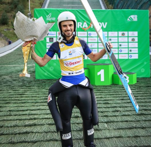 Страхотен Владимир Зографски с трета победа за Гран при в лятната верига по ски-скок