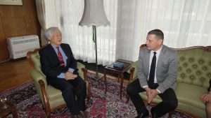Японският посланик благодари на областния управител на Софийска област за сътрудничеството
